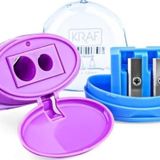 Kraf Hazneli Çift Delikli Kalemtıraş (1 Adet) 730G