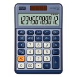 KRAF HESAP MAKİNESİ MASAÜSTÜ 12 HANE HM-205 BL MAVİ