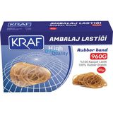 KRAF Kauçuk Ambalaj Lastiği 50 Gr 960 G Ofis Kalitesi ile Güçlü Bağlama Sağlar