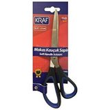 Kraf Kauçuk Saplı Makas 21cm 716g Siyah