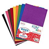 Kraf Kids Yapışkanlı Keçe 20X30 10'Lu Karışık Renk