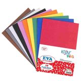 Kraf KK05 Karışık Renk 20x30 2 mm 10'lu Kids Eva