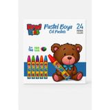 Kraf Kraf Kids Pastel Boya 24 Renk KK520