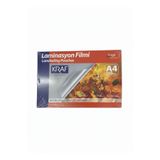 KRAF LAMİNASYON FİLMİ PARLAK A4 150 Mic. 100 LÜ 2129