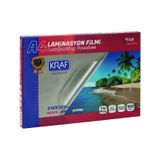 Kraf Laminasyon Filmi Parlak A4 75 Mikron 100'lü