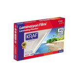 KRAF Laminasyon Filmi Parlak A5 105 Mic 100'lü 2122