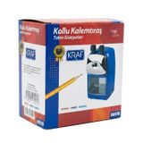 Kraf Masaüstü Kollu Kalemtıraş Mavi 680G