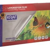 Kraf Parlak A3 125 Mikron 100 Adet Laminasyon Filmi