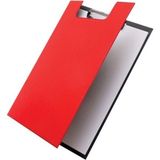 Kraf Piano Kırmızı A4 Pvc Kapaklı Sekreterlik