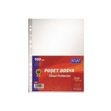 KRAF Poşet Dosya A4 100 Adetlik Paket