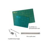 KRAF Profesyonel Hobi Kesim Matı Seti A2 (cutting Mat Seti)