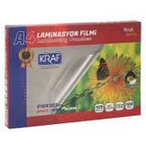 Kraf Pvc Laminasyon Filmi A4 Parlak 125 Mikron