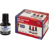 Kraf Siyah Tahta Kalemi Mürekkebi 30ML x 12 Adet