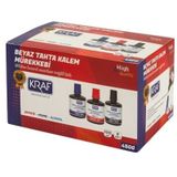 KRAF TAHTA KALEMİ MÜREKKEBİ SİYAH 100 ML 6 LI PAKET