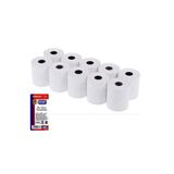 KRAF Termal Rulo Yazarkasa Pos Kağıdı, 56mm x 16m, 10'lu Paket, Beyaz