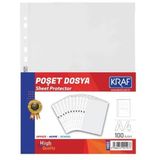 Kraf XL Poşet Dosya A4 100'lü Paket