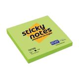 Kraf Yapışkanlı Not Kağıdı 76 x 76 mm 100 Yp Neon Yeşil 7676N GN - 1 Adet