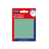 Kraf Yapıskanlı Not Kagıdı 76X76 50 Yp.seffaf Yesı