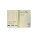 KRAF Yapışkanlı Not Kağıdı Extend 96x146mm 2X20 yaprak Hafif Çizgili Yeşil 8680454168035