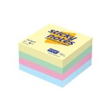 KRAF Yapışkanlı Not Kağıdı Küp 76 x 76 400YP Pastel 7676CP