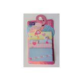 KRAF Yapışkanlı Not Kağıdı Set Flamingo Temalı 20 Yaprak x 4 Adet