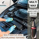 Krafhell Multi Max Araç Temizleyici ( Motor, Jant,araç Içi, Koltuk,tavan)