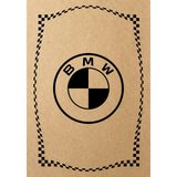 Kraft 120GR Bmw Oto Paspas Kağıdı 50 Adet - 35X50CM - Kalın Kağıt Baskılı - Açık Kahverengi