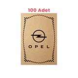 Kraft 120gr Opel Oto Paspas Kağıdı 100 Adet - 35x50cm - Kalın
