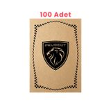 Kraft 120gr Peugeot Oto Paspas Kağıdı 100 Adet - 35x50cm - Kalın