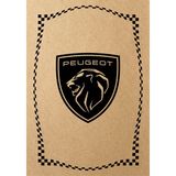 Kraft 120GR Peugeot Oto Paspas Kağıdı 50 Adet - 35X50CM - Kalın Kağıt Baskılı - Açık Kahverengi