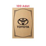 Kraft 120gr Toyota Oto Paspas Kağıdı 100 Adet - 35x50cm - Kalın