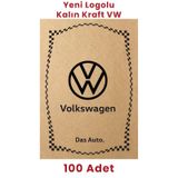 Kraft 120gr Volkswagen Oto Paspas Kağıdı 100 Adet - 35x50cm
