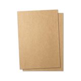 Kraft 35x50 CM 120 G Baskısız Karton Oto Paspas Kağıdı 100 Adet