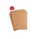 Kraft Araç Araba Oto Paspas Kağıdı Baskısız 75 Adet 35x50 Cm