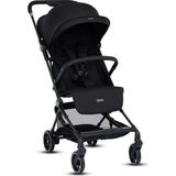 Kraft Carbon Baston Bebek Arabası Siyah - Silver 22 kg Taşıma Kapasitesi Tek Elle Katlanabilen