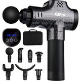 Kraft Hart X3PRO Masaj Tabancası 24v Spor Vurmalı Süper Sessiz Fırçasız Motor, Karbon - Renkli