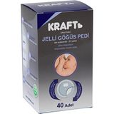 Kraft Jelli Göğüs Pedi, Beyaz - Standart