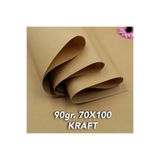 Kraft Kağıt 100 Adet Ambalaj Çeyiz Paket Kraft Kağıdı 100 Gr Ebat 70x100