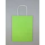 KRAFT KAĞIT ÇANTA AÇIK YEŞİL 18CM X 24CM - 1 ADET