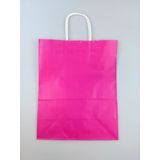 Kraft Kağıt Çanta Fuşya 25cm X 30cm - 1 Adet