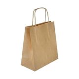 Kraft Kağıt Çanta Naturel 31x12x41 Cm 25 Adet