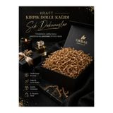 Kraft Kağıt Kırpık Dolgu Malzemesi 50 Gr – Doğal Kutu İçi Koruyucu Ambalaj