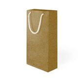 Kraft Karton Çanta 12X35 Pakette 10 Adet. Alkollü Şişeye Uygun