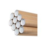 Kraft Karton Silindir Kutu, Kapaklı Ambalaj, 125 x 7,6 Cm, Poster, Afiş, Harita, Teknik Çizim ve - Standart
