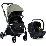Kraft Kenya I-Size Seyahat Sistem Bebek Arabası - Katlanabilen 22 kg Taşıma Kapasitesi ile Siyah Yeşil