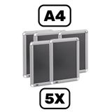 Kraft Kraf Gri A4 Rondo Çerçeve A4 21X30 Cm 5 li Paket