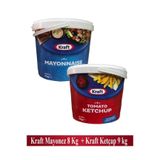 Kraft Mayonez 8 kg + Kraft Ketçap 9 kg, 2'li Set