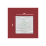 Kraft pack ambalaj Buzlu 30 X 30 Cm kilitli poşet Fermuarlı Poşet 1 Pakette 5 Adet