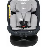 Kraft Safe Spin Plus I-Size Oto Koltuğu 0-36 kg Gri İsofix Bağlantılı Ergonomik Tasarım