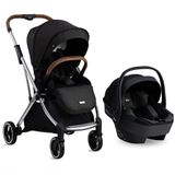 Kraft Slide Siyah Travel Sistem Bebek Arabası Puset